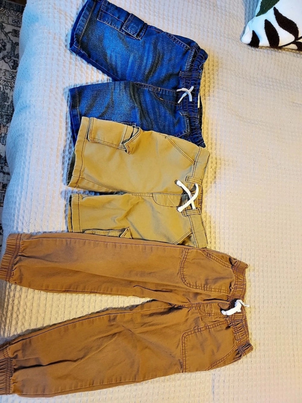 Buzz Cuts Boys Size 4T Pants & Shorts Lot 3-Piece Set